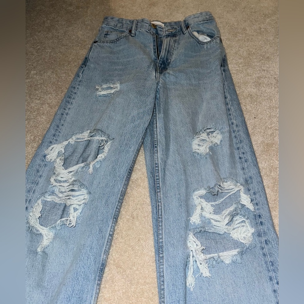 Zara Ripped Jeans